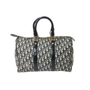 Christian Dior Handbag BO Trotter Speedy Black Galliano Period